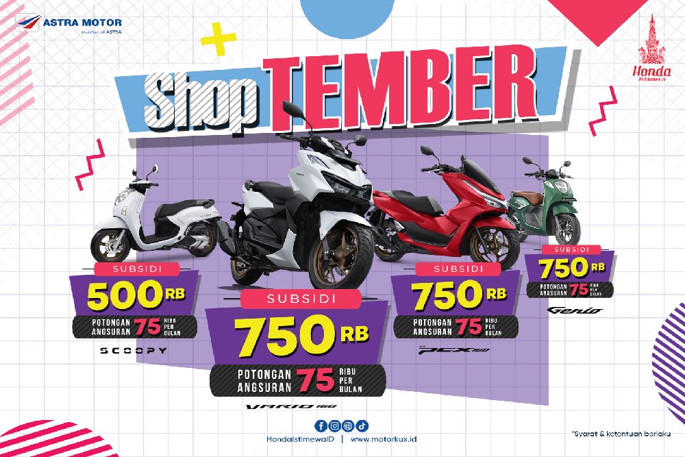 Saatnya Beli Motor, Astra Motor Yogyakarta Hadirkan ShopTEMBER