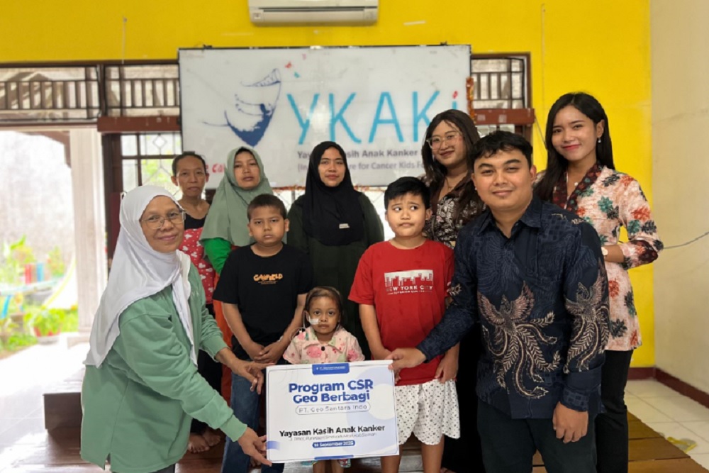 Geo Santara Salurkan Bantuan untuk Perawatan Kanker