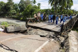 Sejumlah Bangunan hingga Jembatan Rusak Akibat Gempa M6,6 Melanda Nabire Papua
