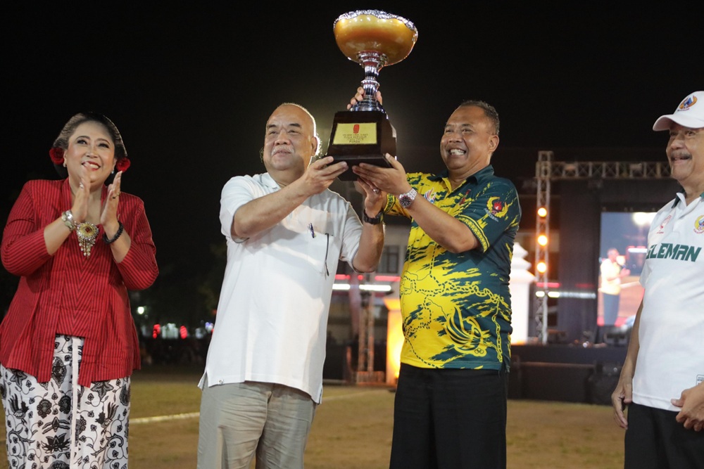 Sleman Juara Umum Porda DIY XVII, Catatkan Quattrick