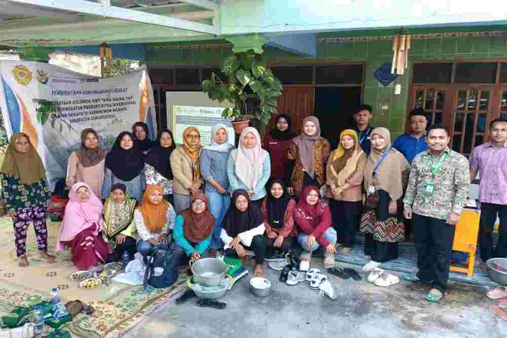 UPY Dorong KWT di Gunungkidul Olah Srikaya Jadi Es Puter