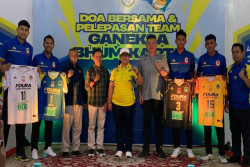 Debutan, Klub Voli Ganeksa Gunungkidul Tak Ingin Jadi Pengembira