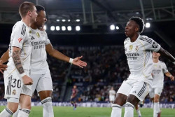 Hasil Levante Vs Real Madrid, Skor 1-4, Los Blancos Masih Sempurna