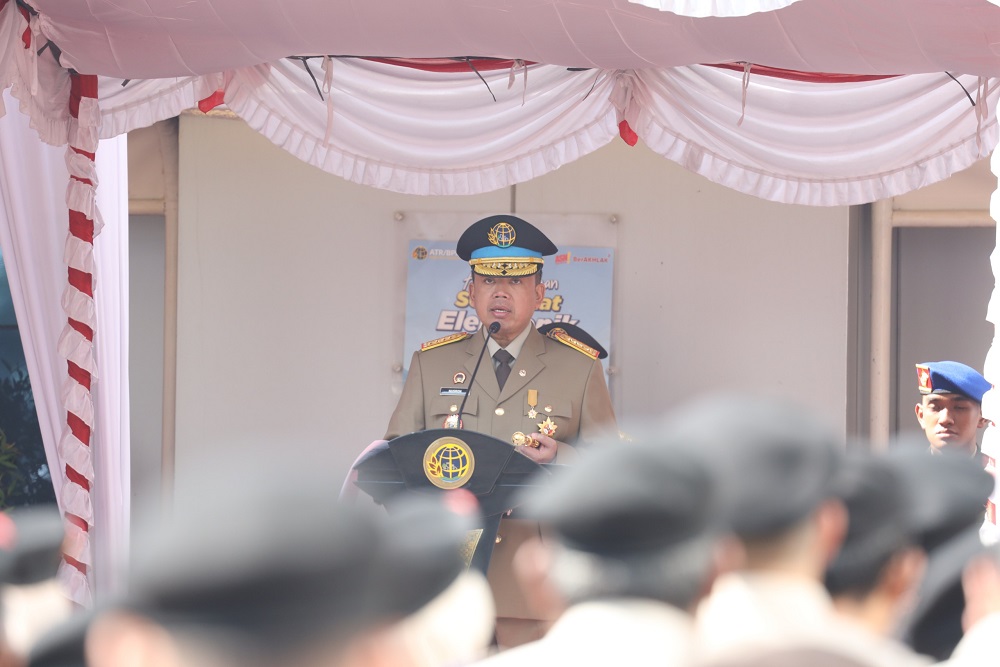 Menteri Nusron Realisasikan Asta Cita dengan Menjaga Tanah dan Menata Ruang
