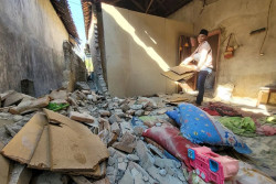 64 Rumah Rusak Akibat Gempa Magnitudo 5,7 di Situbondo