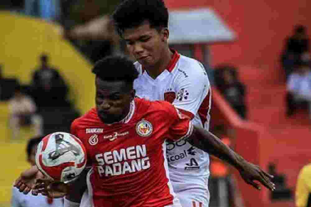 Semen Padang Dibekuk Bali United 1-3 di Kandang