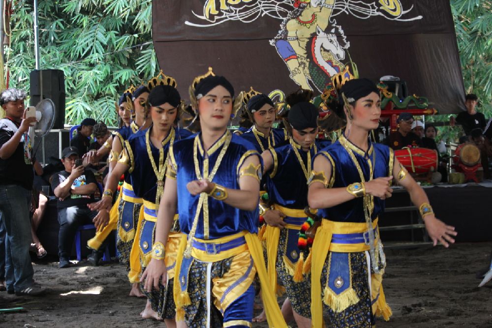 Nguri-Uri Budaya, Padukuhan Soromintan Sleman Gelar Jathilan Kudo Praneso