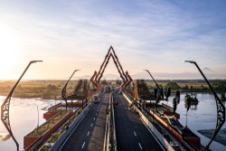 Jembatan Pandansimo Siap Jalani Uji Coba Lalu Lintas Pekan Depan