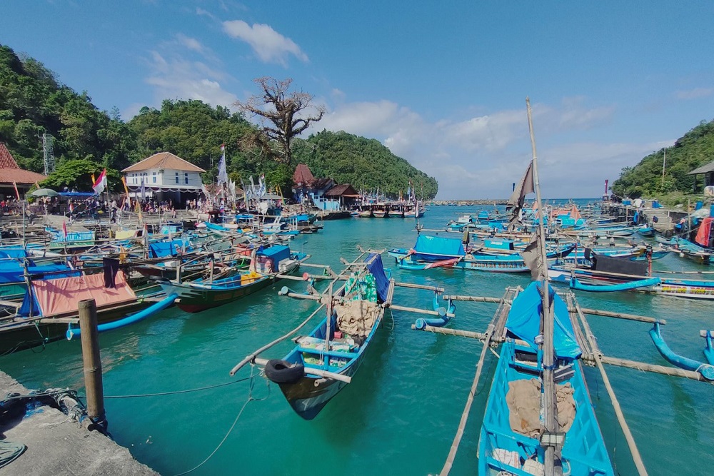 Kampung Nelayan Merah Putih di Sadeng Gunungkidul Belum Bisa Direalisasikan