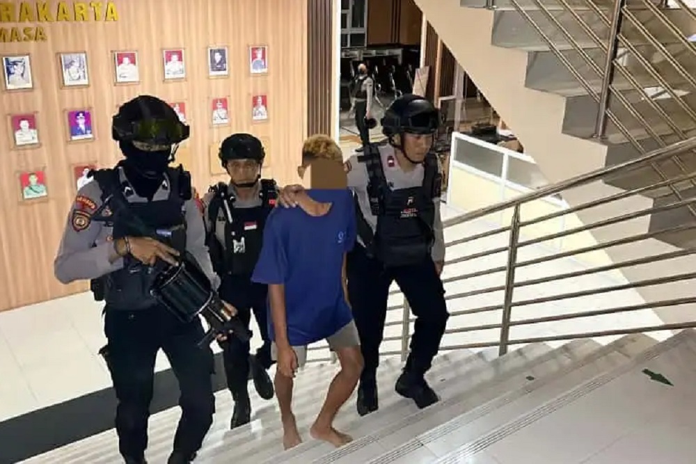 Pemuda Asal Karanganyar Ditangkap Polisi karena Acungkan Sajam di Solo