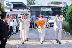 Taruna STPN Ikut Andil Upacara Hantaru 2025 di BPN