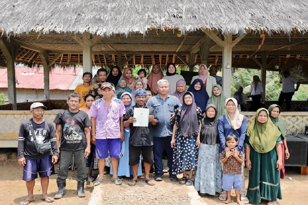 Petani Gunung Anten Nikmati Manfaat Reforma Agraria