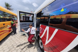 Bus Gratis Disabilitas di Kulonprogo Ringankan Orang Tua