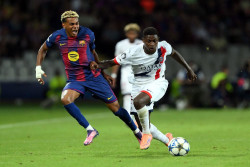 Hasil Liga Champions, Barcelona Vs PSG, Skor 1-2, Barca Tumbang di Injury Time