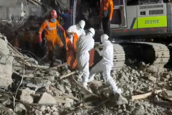 SAR Temukan 3 Jenazah Korban Bangunan Runtuh Ponpes Al-Khoziny