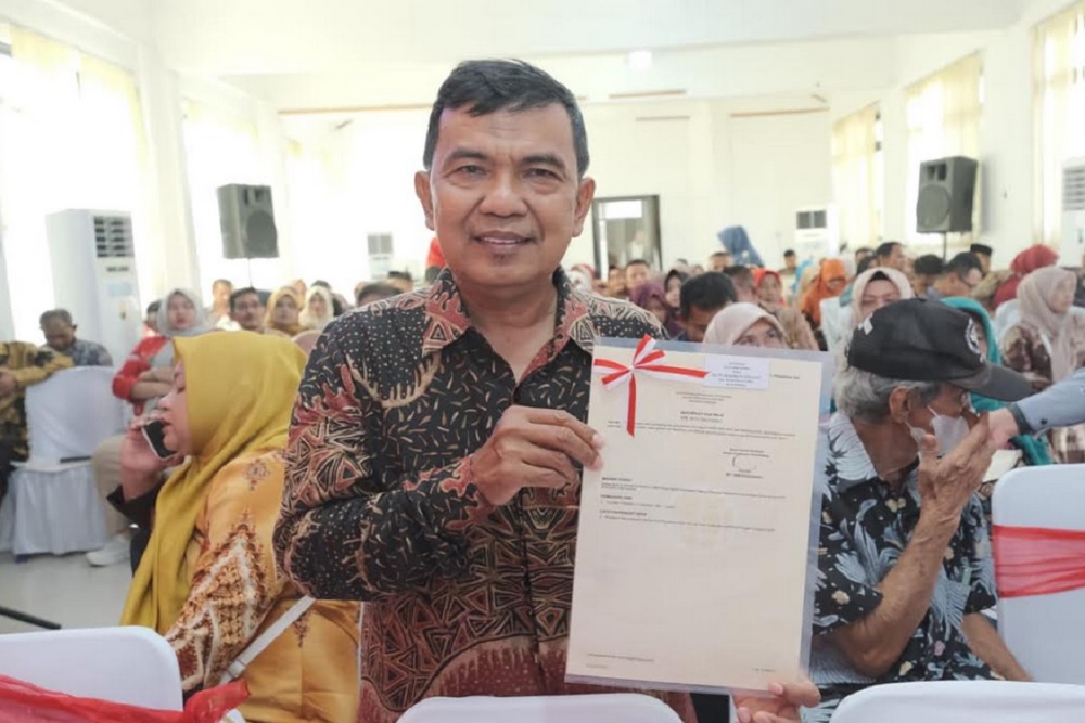 Sertipikasi Tanah Ulayat Kaum di Padang Jaga Pusaka Adat