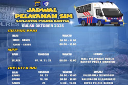 Jadwal Layanan SIM Keliling di Bantul Sepanjang Oktober 2025
