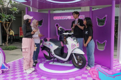 Edisi Terbatas, Kolaborasi Unik Honda Scoopy dengan Kuromi