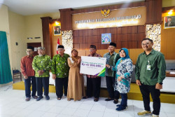 Ahli Waris Takmir Masjid di Sleman Terima Santunan JKM BPJamsostek