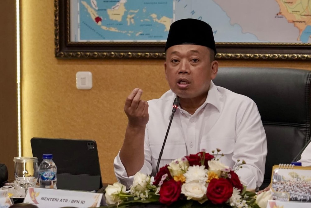 Menteri Nusron Harap NIB dan NOP di Sumsel Segera Integrasi