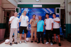 Alumni Jadi Pemain PSIM, Savio Sheva Kembali ke SMPN 13 Jogja