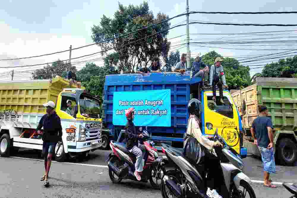 Penambang Datangi BBWSSO, Tuntut Pompa Mekanik Diakui dalam IPR