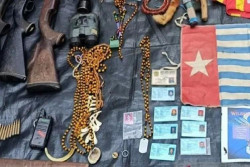 Markas OPM di Kampung Soanggama Papua Diambilalih TNI
