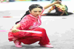 Krisdayanti Raih Medali Perak di Kejuaraan Dunia Wushu China