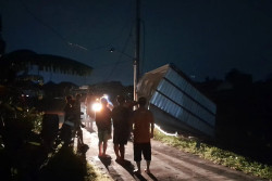 Sejumlah Rumah di Klaten Rusak Diterjang Angin Ribut