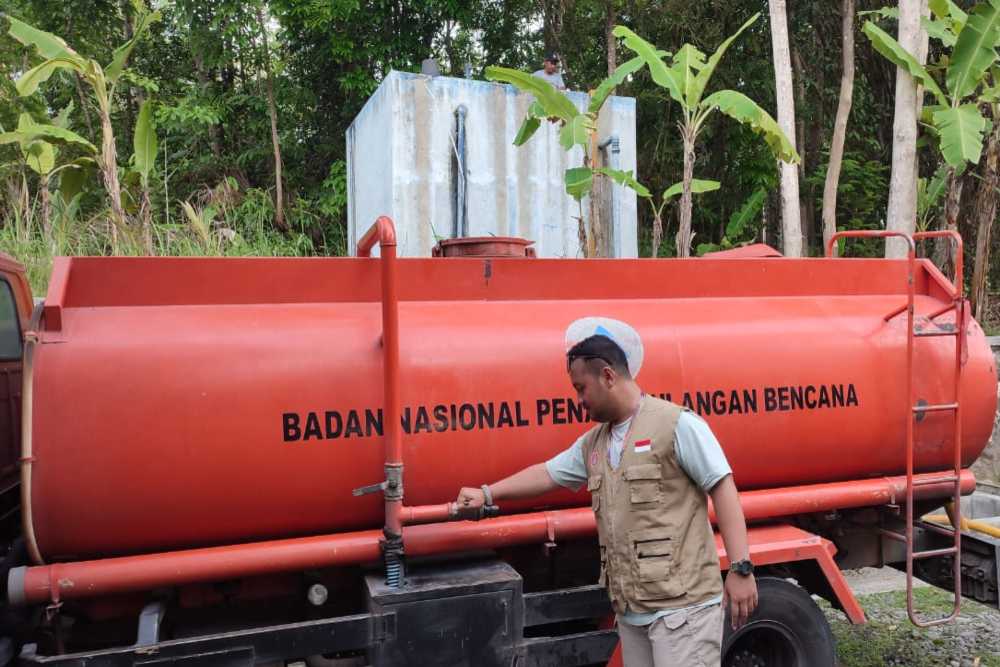 1,3 Juta Liter Air Didistribusikan BPBD Bantul ke Wilayah Kekeringan
