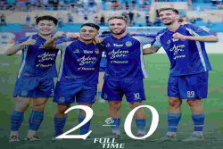 PSIM Jogja Bekuk Dewa United, Nermin Haljeta Cetak Brace
