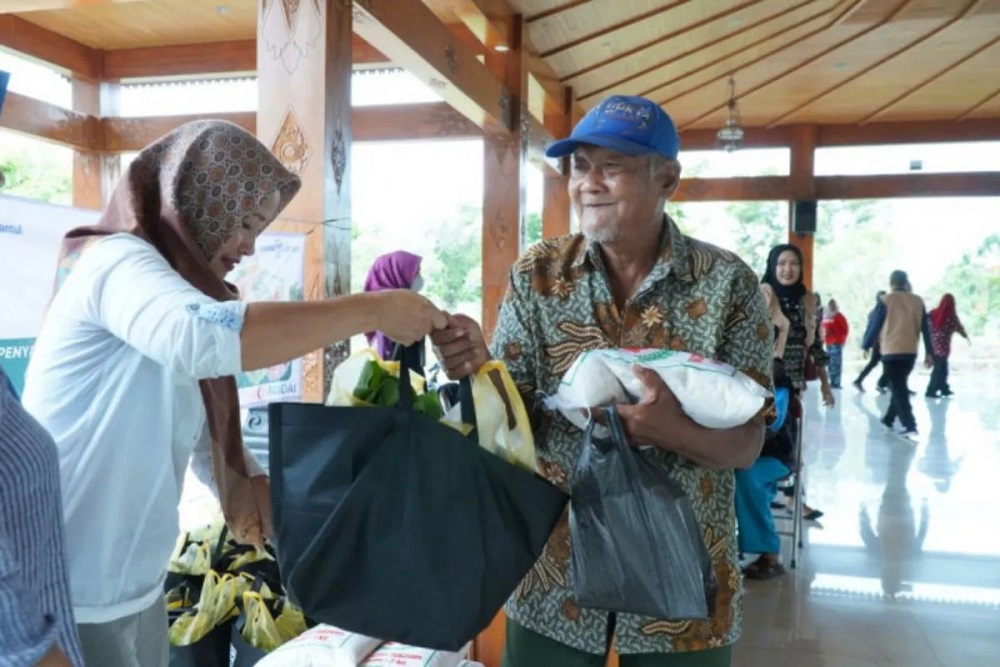 Kurangi Kemiskinan Ekstrem, Pemkab Bantul Salurkan Bansos Pangan
