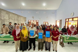 Masyarakat Temon Wetan Kulonprogo Terima Sertipikat Tanah Elektronik