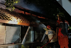 Korsleting Listrik Picu Kebakaran Kios di Pasar Seni Gabusan Bantul