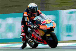 Red Flag Moto3 Malaysia: Rueda-Dettwiler Tabrakan