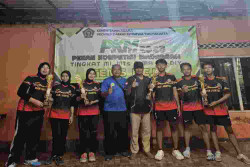 Atlet MAN 1 Bantul Sapu Bersih Emas Tenis Meja