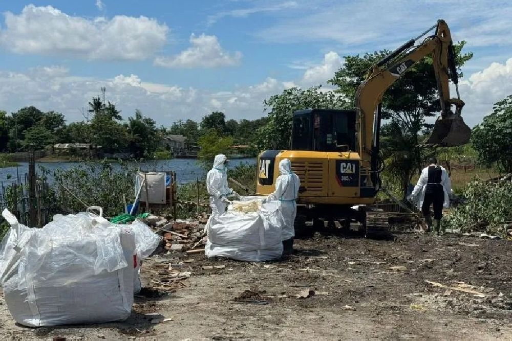 Proses Dekontaminasi Radioaktif 22 Pabrik di Cikande Selesai