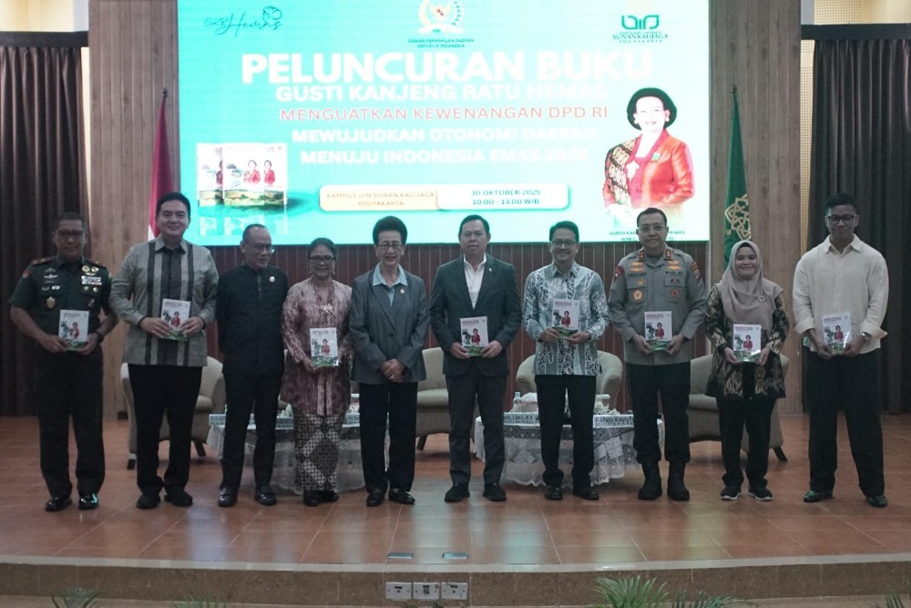 Terbitkan Buku, GKR Hemas Dorong Penguatan DPD dan Otonomi Daerah