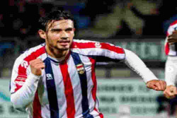 Nathan Tjoe-A-On Buka Keran Gol di Willem II