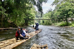 Loksado Jadi Ikon Wisata Alam Dunia Berkat Bamboo Rafting dan Geopark
