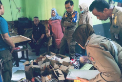 Ratusan Ribu Batang Rokok Ilegal di DIY Disita