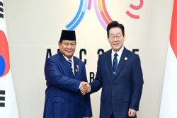 Prabowo Puji K-Pop di Hadapan Presiden Korsel Lee Jae-myung