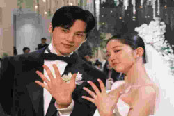 Kim Ga Eun dan Yoon Sun Woo Resmi Menikah