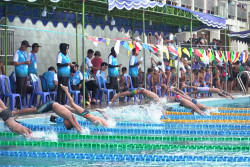 790 Perenang Pemula Terjun di Samapta Swim Competition di Magelang