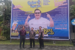 Ndarboy Genk Ramaikan Gelar Karya Guru Seni Budaya Seluruh Indonesia