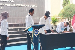 Mensos dan Menhub Teken MoU di Jogja, Ini Isinya