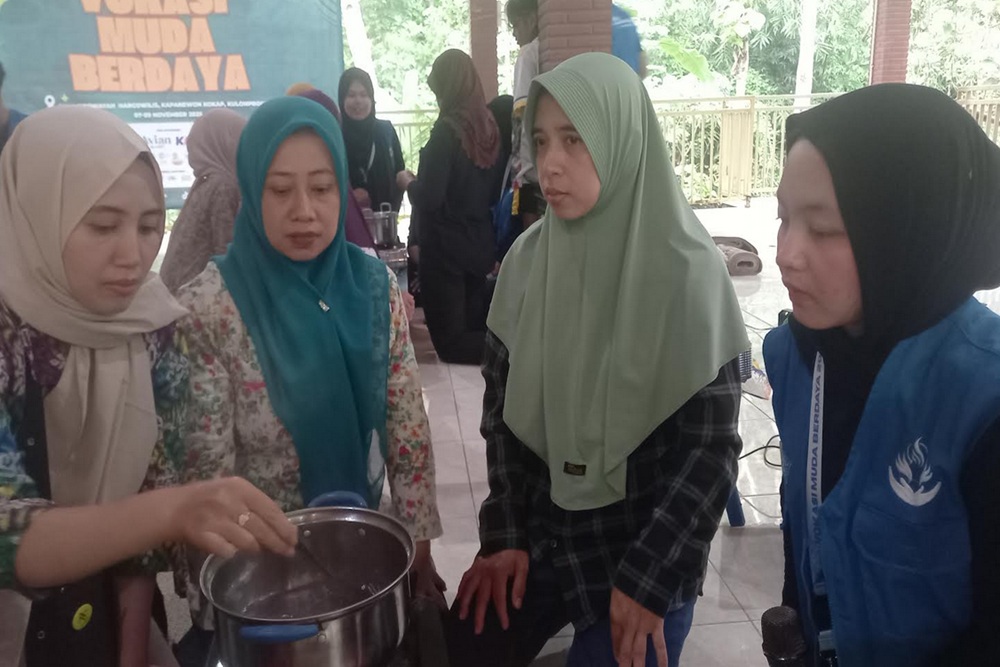 Vokasi Muda Berdaya UNY Mengabdi di Sidowayah Kulonprogo