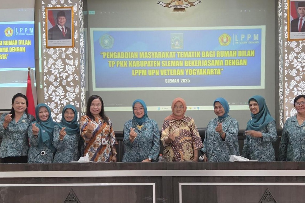 UPNVY Berdayakan Ibu PKK Sleman lewat Pelatihan Keterampilan