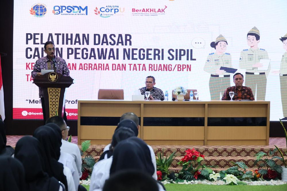 Tutup Latsar Gelombang 2025, Sekjen Kementerian ATR/BPN Beri 3 Pesan