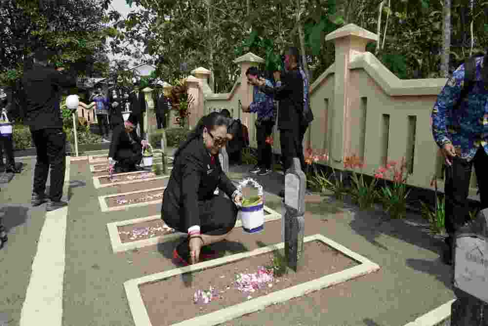 Bupati Endah Ajak Pemuda Gunungkidul Teladani Pahlawan